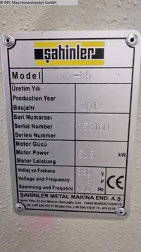 Cisaille pour profilé en acier SAHINLER HKM-65 Images sur Industry-Pilot