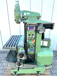 Universal-Fräs- und Bohrmaschine Macmon M100 Universalfräsmaschine mit Vertikalkopf guter Zustand