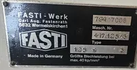 Sickenmaschine Fasti 417-125-3 guter Zustand