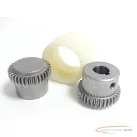   KTR BoWex 28 Bogenzahn Kupplung innen Ø 19mm außen Ø 44mm / ungebohrt 