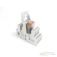   FEME ZMI 4N Relaissockel 12A 300V AC + Schrack PT570524 24V AC 6A 