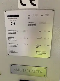 Fraiseuse à roulage d'engrenages - verticale LIEBHERR LC300 Images sur Industry-Pilot