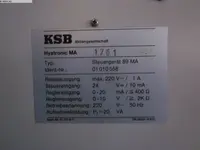 Unit pump KSB AG Hyatronic MA - 89 photo on Industry-Pilot