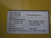 Unit pump KSB AG Hyatronic MA - 89 photo on Industry-Pilot