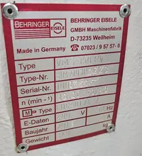 Kaltkreissäge Behringer VMS 350 PV guter Zustand