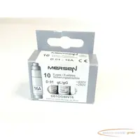  Sicherungseinsatz Mersen D01GG40V16 Sicherungseinsatz 16A ~400V =250V VPE 10 Stück 