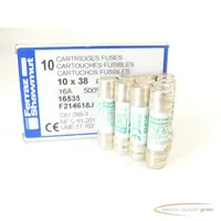  Sicherung Ferraz Shawmut F214618J Sicherung 10x38 aM S/I 16A 500V~ VPE 10 St. 