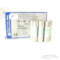 Sicherung Ferraz Shawmut F222208J Sicherung 10x38 aM S/I 6A 500V~ VPE 7 St. 