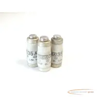  Sicherungseinsatz SIBA 10 028 04 Sicherungseinsatz 35A 380V~ / 250V~ D 02 gL VPE 3 Stück 