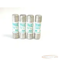  Sicherung Ferraz C 63210 Sicherung 10x38 20A 400V~ aM VPE 4 Stück 