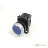  Klöckner Moeller Klöckner Moeller M22-K01 K-Element + M22-LED-W L-Element +Drucktaster blau Images sur Industry-Pilot