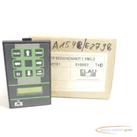  Bedieneinheit ELAU BE-7/10 Bedieneinheit für PMC-2 518853.0450 T 40 SN 51130151 