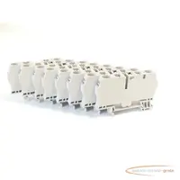  Weidmüller Weidmüller ZDU 6 Durchgangs-Reihenklemme beige 800V 6mm² VPE 8 Stück 
