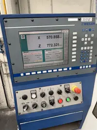 Drehmaschine - zyklengesteuert WEILER E 80 / 2000 guter Zustand