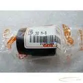   Elesa Ganter IZP.30 N-8 Drehknopf aus Kunststoff Deckel Aluminium eloxiert - ungebraucht - in OVP19874-B188 