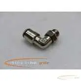   Pneumatik Steckfix-Winkelverschraubung Messing verchromt schwenkbar für 6er Schlauch, Außengewinde G 1-8 Zoll40814-P 20D الصورة على Industry-Pilot