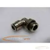   Pneumatik Steckfix-Winkelverschraubung Messing verchromt schwenkbar für 8er Schlauch, Außengewinde G 3-8 Zoll40816-P 20D الصورة على Industry-Pilot