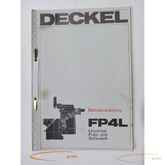   Deckel Betriebsanleitung FP4L Universal Fräs- und Bohrwerk43252-B221 Bilder auf Industry-Pilot