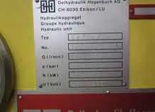 Hydraulic unit HAGENBUCH SA 779-24+SA 780-36 photo on Industry-Pilot