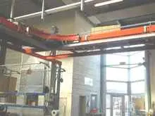  Curves roller conveyor Overbeck Kempen Kurvenrollenförderer 90° Bandbreite 840 mm photo on Industry-Pilot