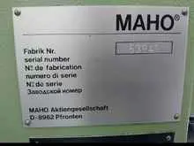 Toolroom Milling Machine - Universal MAHO MH 500 W photo on Industry-Pilot