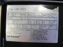   HB Therm 100 Z1 Serie 5 Wasser, 100°C 9 KW Bj. 2011 photo on Industry-Pilot