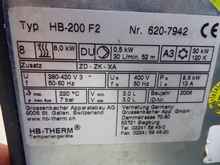  HB Therm 200 F2 Serie 4 Öl 200°C 8,6 KW Bj. 2006 photo on Industry-Pilot