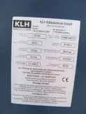  KLH L15 HL6 luftgekühlt 10 kW Kälteleistung 18°C40°C Pumpe und Tank Baujahr 2014 neuwertig guter Zustand