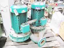  Wasserpumpe Doppel WILO DPN 100300-114 G12 140 °C 2x 11 KW Bj. 2002 Bilder auf Industry-Pilot