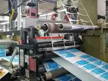  Rollenoffsetdruckmaschinen Arsoma EM 410 with 6 UV printing units 