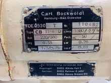  Bockwoldt CB11-4D Elektromotor Getriebemotor Motor 1380 rpm 0,25 kW фото на Industry-Pilot