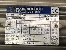  Bonfiglioli BN80A4 Getriebemotor + VF49P Schneckengetriebe 220-480 V photo on Industry-Pilot