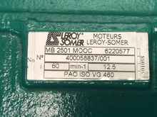  Leroy Somer LS100L Asynchronmotor + Getriebe MB 2501 MOOC Elektromotor Getriebe photo on Industry-Pilot
