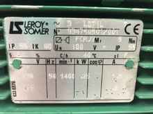  Leroy Somer LS71L Asynchronmotor Drehstrom Motor Elektromotor 1400 rpm gebraucht фото на Industry-Pilot