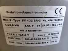  Drehstrom Asynchronmotor FY 132 SA-2 Motor 6,6kW Bilder auf Industry-Pilot