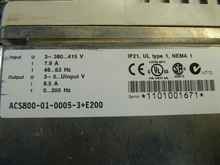 Частотный преобразователь ABB ACS800-01-0005-3+E200 Frequenzumrichter 3kw фото на Industry-Pilot