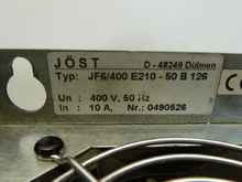 Frequency converter Jöst JF6/400 E210-50 B 126 Frequenzumrichter 10A Inverter photo on Industry-Pilot
