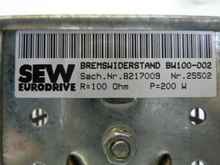 Частотный преобразователь SEW Eurodrive Bremswiderstand BW100-002 фото на Industry-Pilot