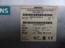 Frequency converter Siemens 6SE7031-3FG20-Z Frequenzumrichter Inverter 6SE7 031-3FG20-Z 90kW photo on Industry-Pilot