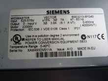 Frequency converter Siemens Midimaster Vector 6SE3213-8FG40 Frequenzumrichter MDV220/4 4KW photo on Industry-Pilot