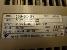 Частотный преобразователь Yaskawa Variospeed 616 G5 CIMR-G5C40P4 Frequenzumrichter 1.4 kVA 0.55kW фото на Industry-Pilot
