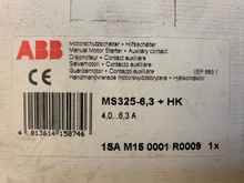 Защитный выключатель ABB MS325-6,3+HK Motorschutzschalter + Hilfsschalter 1SAM150001R0009 фото на Industry-Pilot