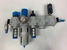   Festo Wartungseinheit Einschaltventil Druckaufbauventil CRM Filter Bilder auf Industry-Pilot