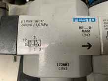  Festo Wartungseinheit Einschaltventil Druckaufbauventil CRM Filter photo on Industry-Pilot
