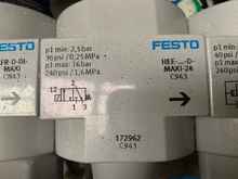  Festo Wartungseinheit Einschaltventil Druckaufbauventil CRM Filter الصورة على Industry-Pilot