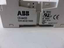  15 x ABB CR-M024DC2L Interface Relais Optokoppler + CR-M4SS 1SVR 405 651 R1100 photo on Industry-Pilot
